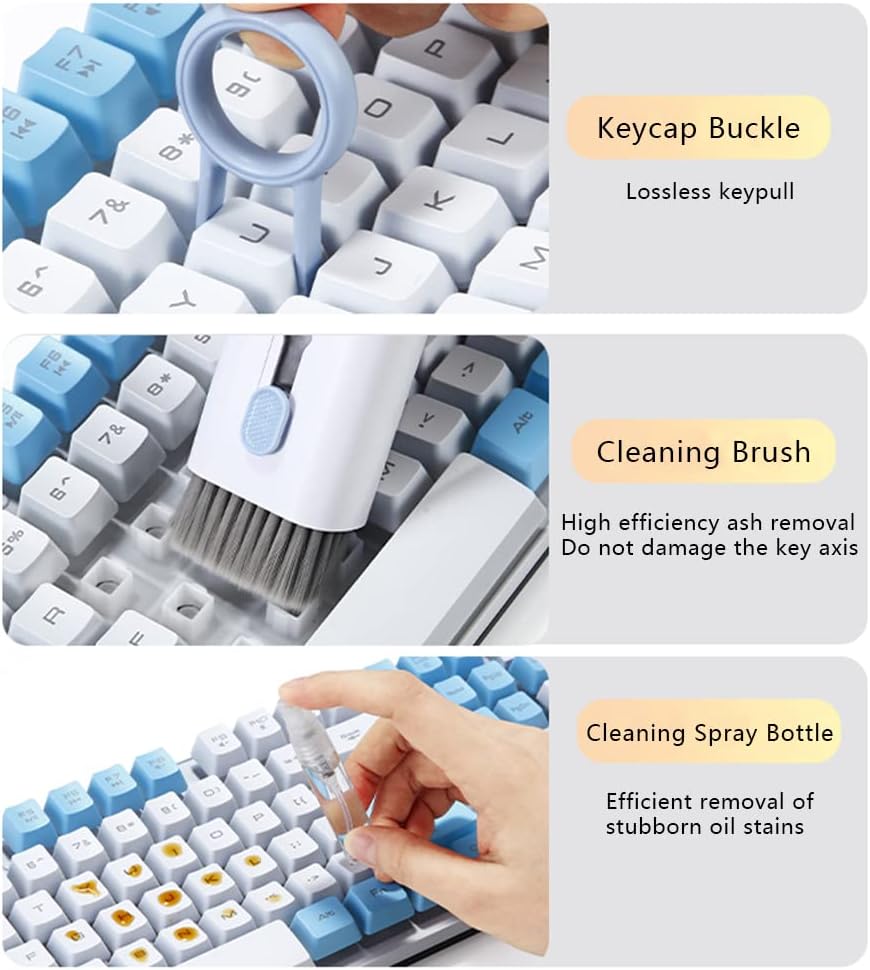 7 in 1 Computer Keyboard Cleaner Brush Kit