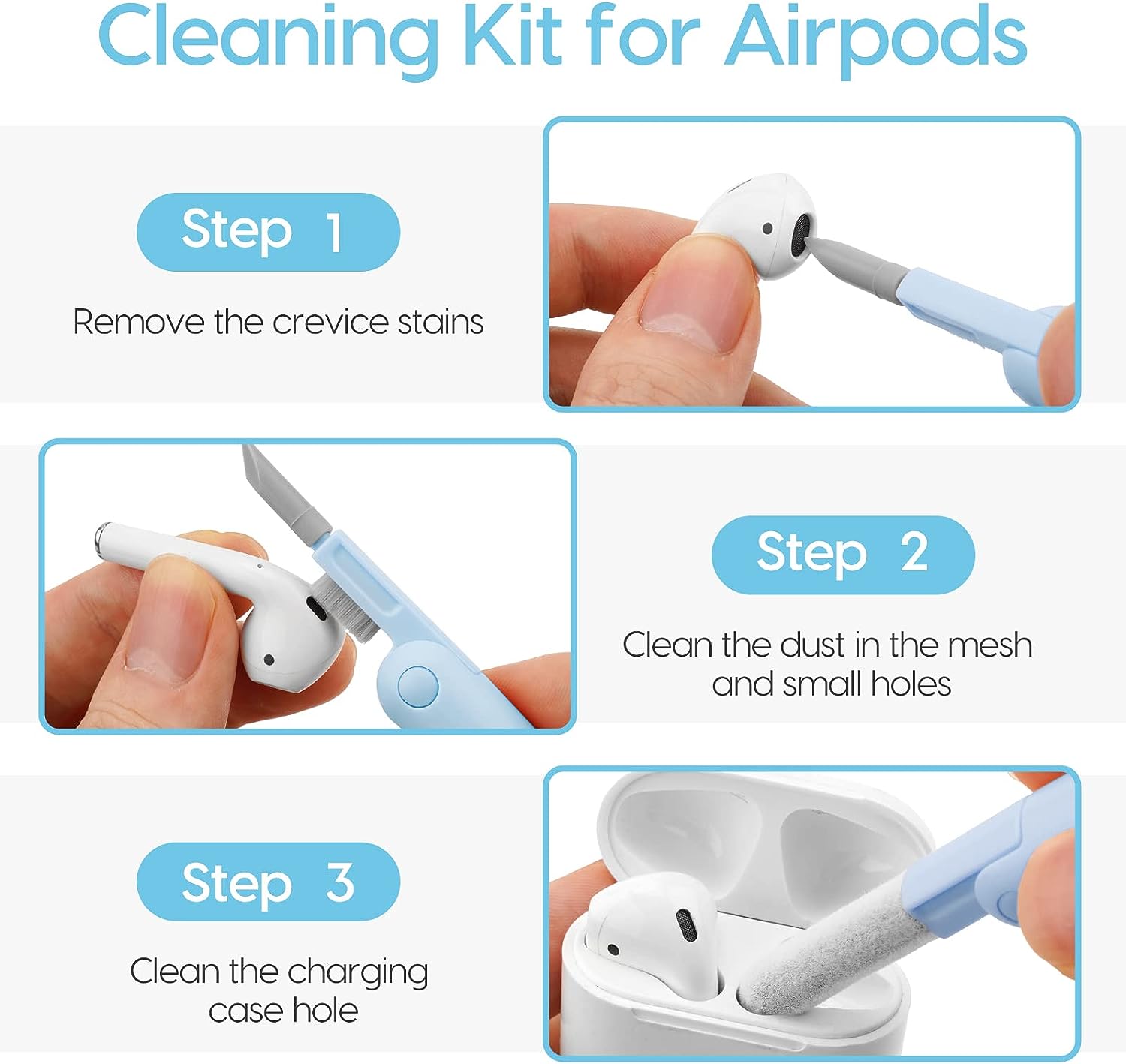 7 in 1 Computer Keyboard Cleaner Brush Kit
