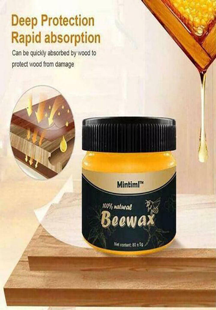 Wood Seasoning Beewax Polish - Complete Solution Furniture Care