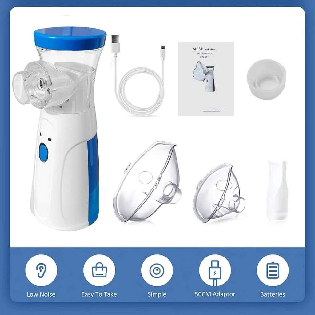 Portable Mesh Nebulizer | USB & Battery Operated Nebulizer