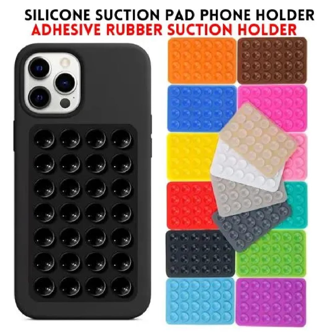 Double Side Silicone Suction Pad Phone Holder