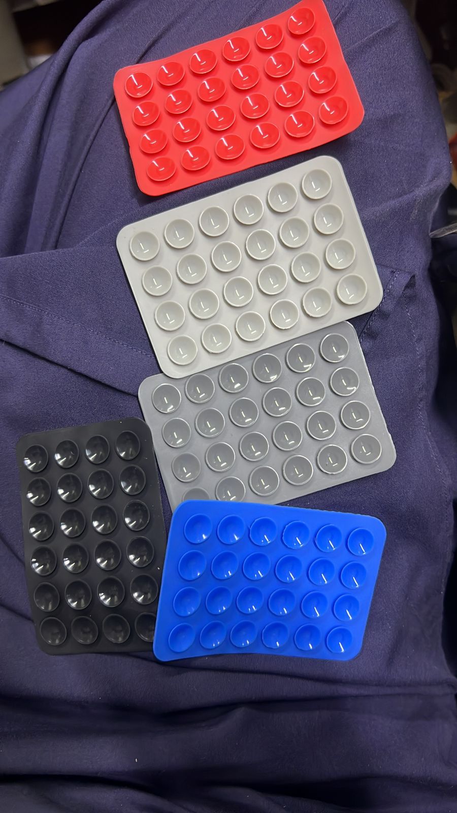 Double Side Silicone Suction Pad Phone Holder