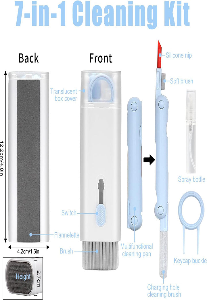 7 in 1 Computer Keyboard Cleaner Brush Kit
